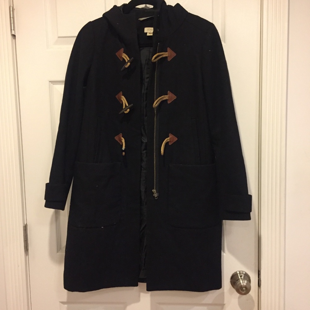 J Crew Toggle Peacoat